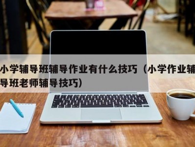 小学辅导班辅导作业有什么技巧（小学作业辅导班老师辅导技巧）