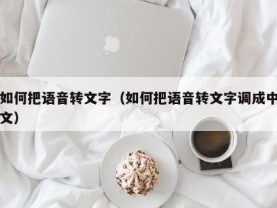 如何把语音转文字（如何把语音转文字调成中文）