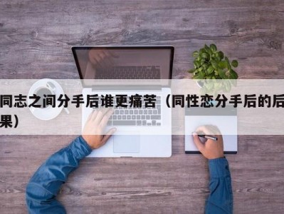 同志之间分手后谁更痛苦（同性恋分手后的后果）