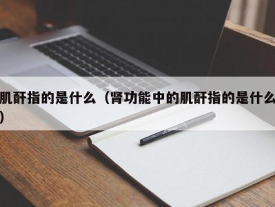 肌酐指的是什么（肾功能中的肌酐指的是什么）