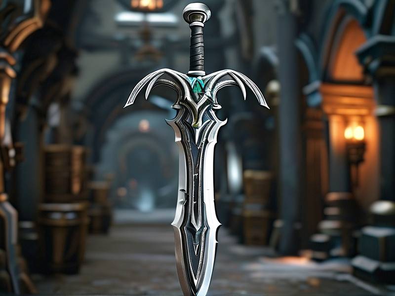 魔兽好看的双手武器（魔兽世界Test holy avenger双手剑，灰色的双手剑，造型很好看，谁知道这个武器的出处）