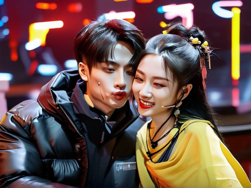 喻言和粉丝接吻视频（喻言把谢谢老板打成谢谢老爸，是怎么回事呢）