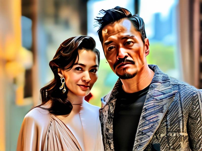 45岁梁咏琪罕晒全家福，老公身材高挑是富商，他们是如何相识的？43岁梁咏琪闪嫁外籍男友，自曝曾欺骗对方，究竟发生了什么