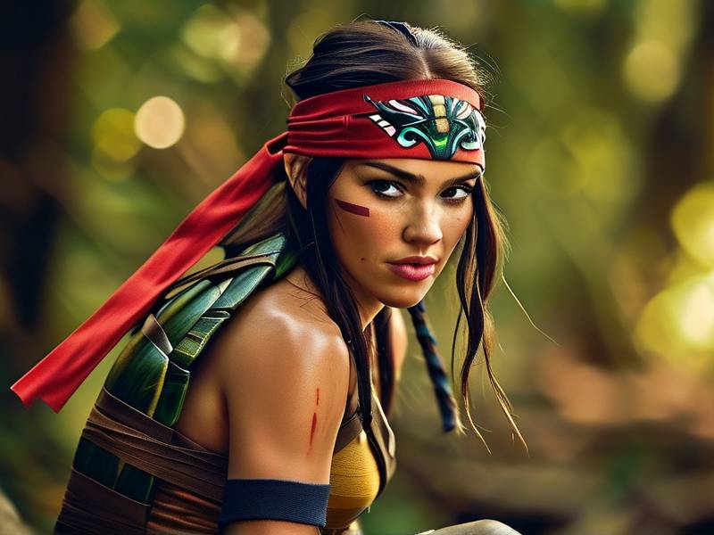 忍者神龟梅根福克斯 梅根变身忍者神龟