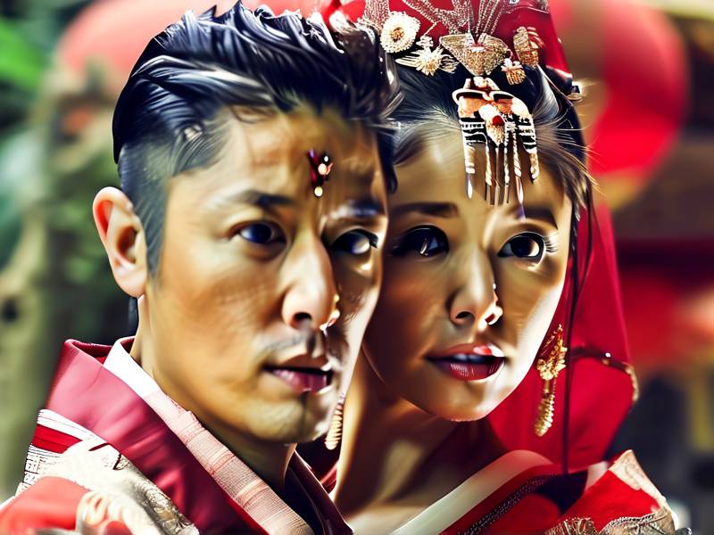 林心如霍建华婚纱照 林心如霍建华婚礼台湾新闻报道