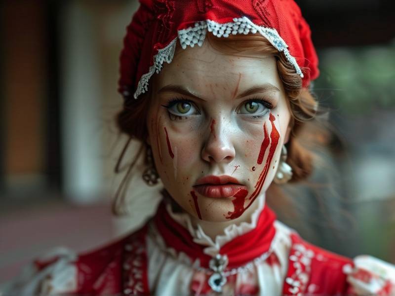 红姨的照片图片吓人（红姨长啥样 为什么红姨很恐怖出自哪里）