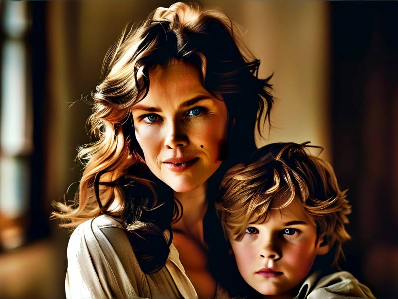 妮可基德曼女儿（欧美悬疑小说，一个妇女有个女儿和儿子，他们见不了阳光，女儿叫安，儿子叫尼古斯不知道这电影叫什）